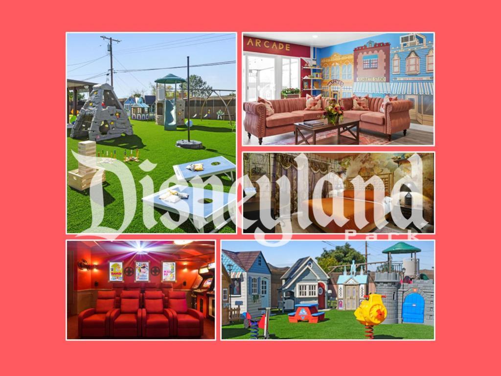 The Disneyland Dream: Arcade, Theater, Play, Golf+ Villa Garden Grove Exteriör bild